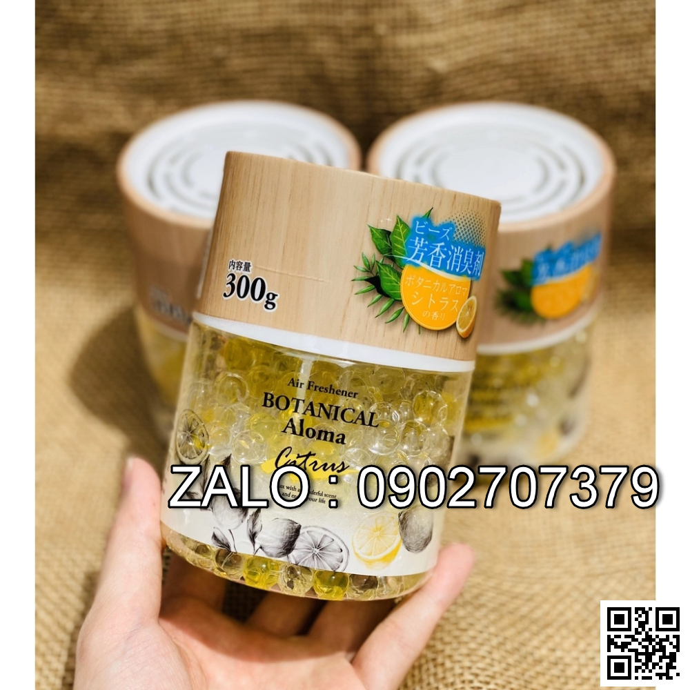 Hộp khử mùi, thơm phòng hương chanh 300g (Kiện 8 cái)