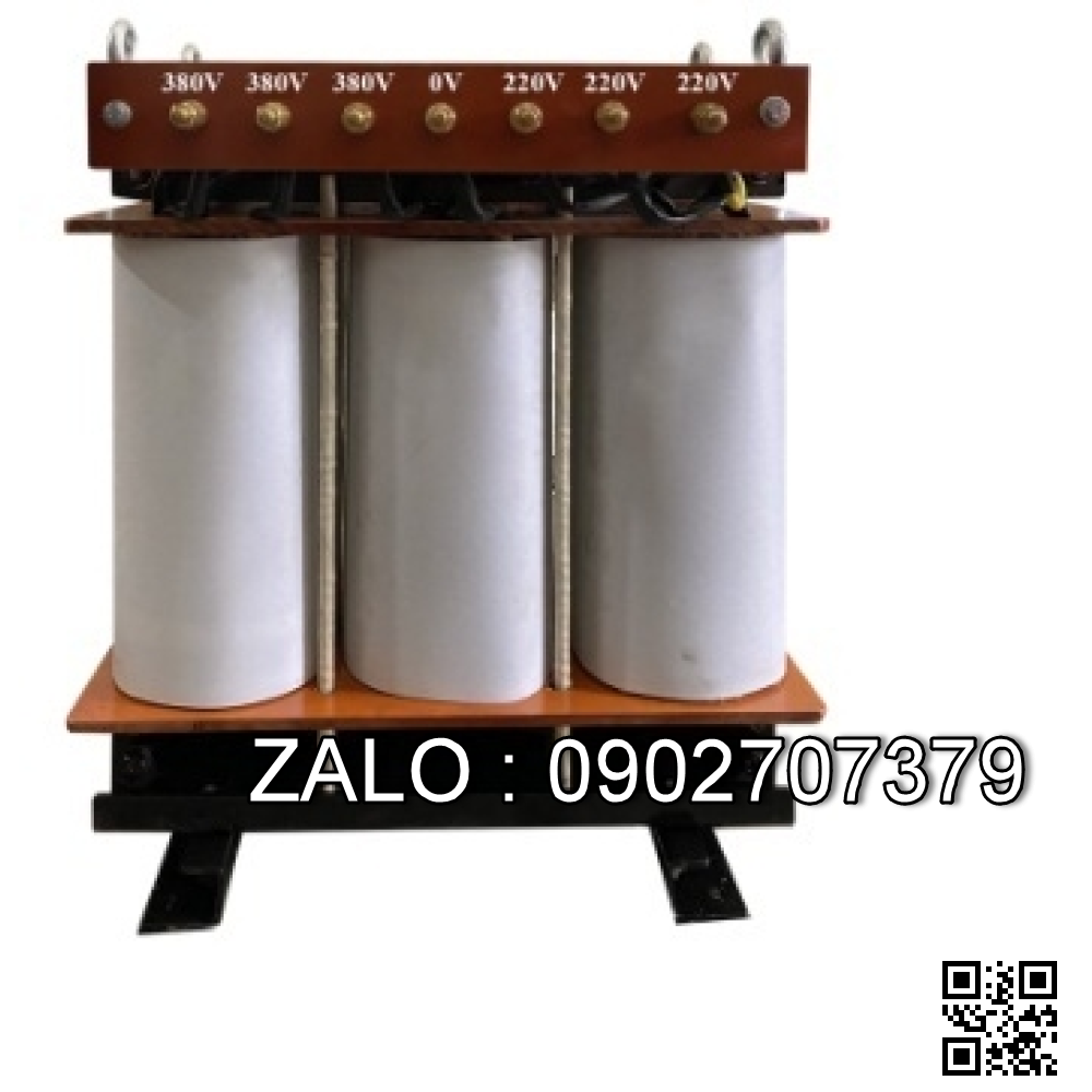Biến áp 220V ra 12V - 200VA (17A) - Nhản hiệu : HANSINCO