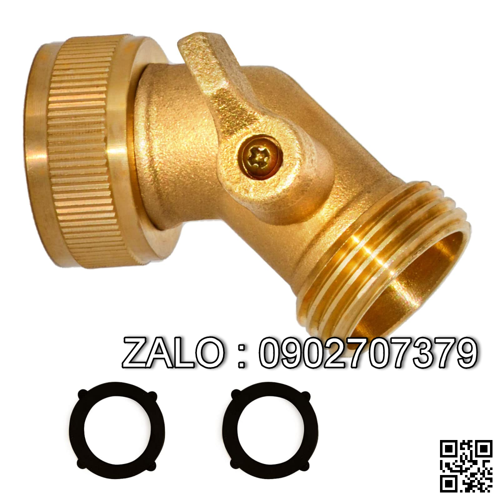 co lơi 45 ren ngoài thau có khóa DN10