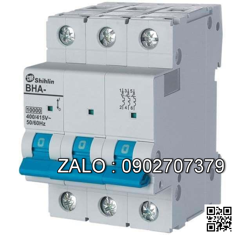 MCB BHA 3P 25A 10KA
