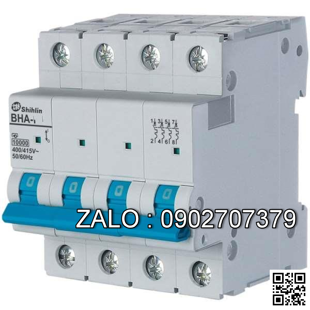MCB BHA 4P 80A 10KA