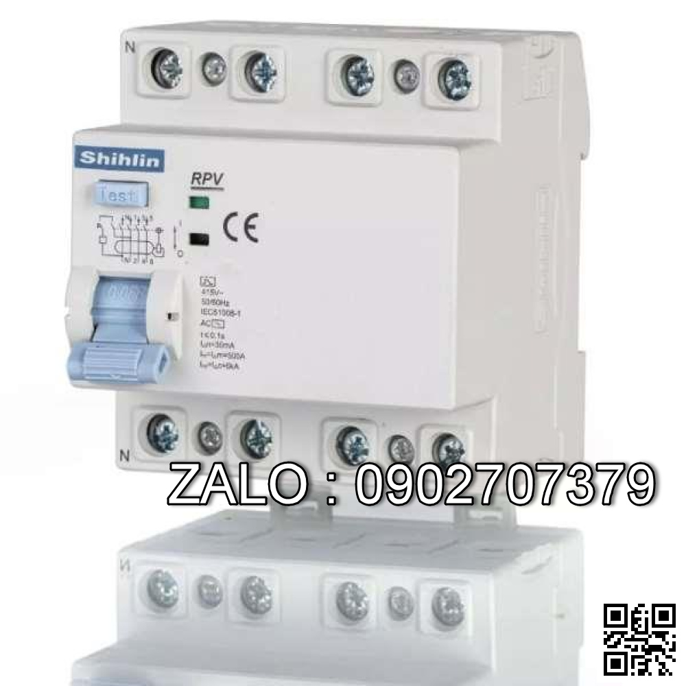 RCCB (RPV) RCCB RPV 3P+N 40A 30mA 6KA