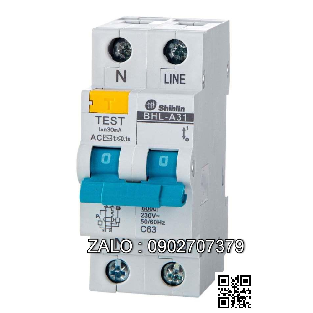 CB Chống giật BHL 2P 6A 6KA