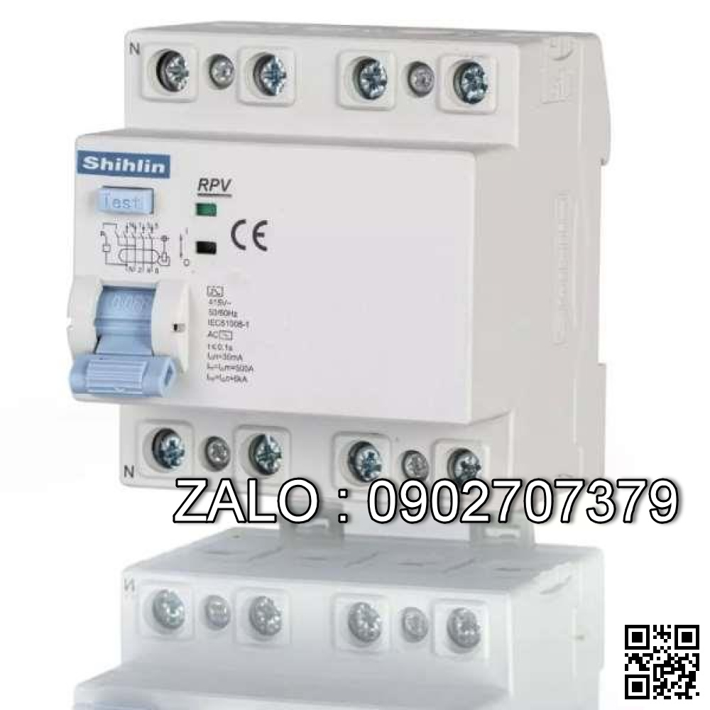 RCCB (RPV) RCCB RPV 3P+N 16A 30mA 6KA