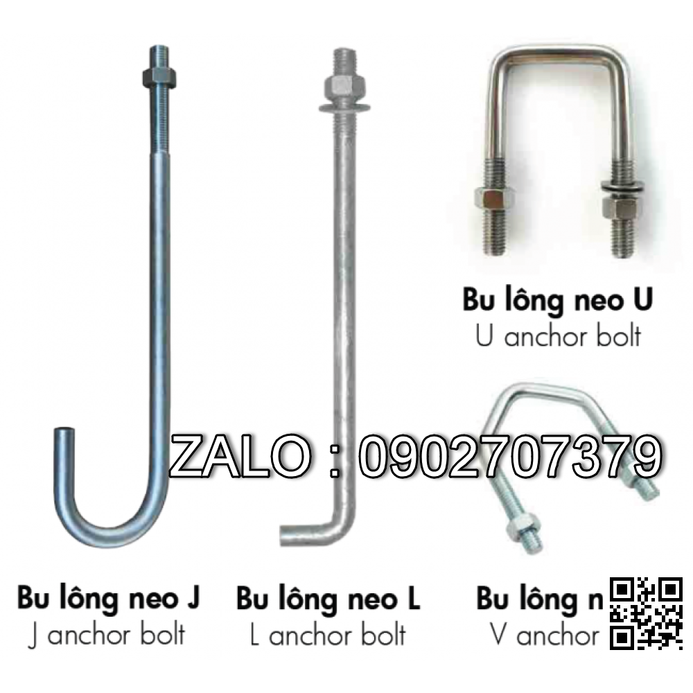 Bulong neo móng U M22X550