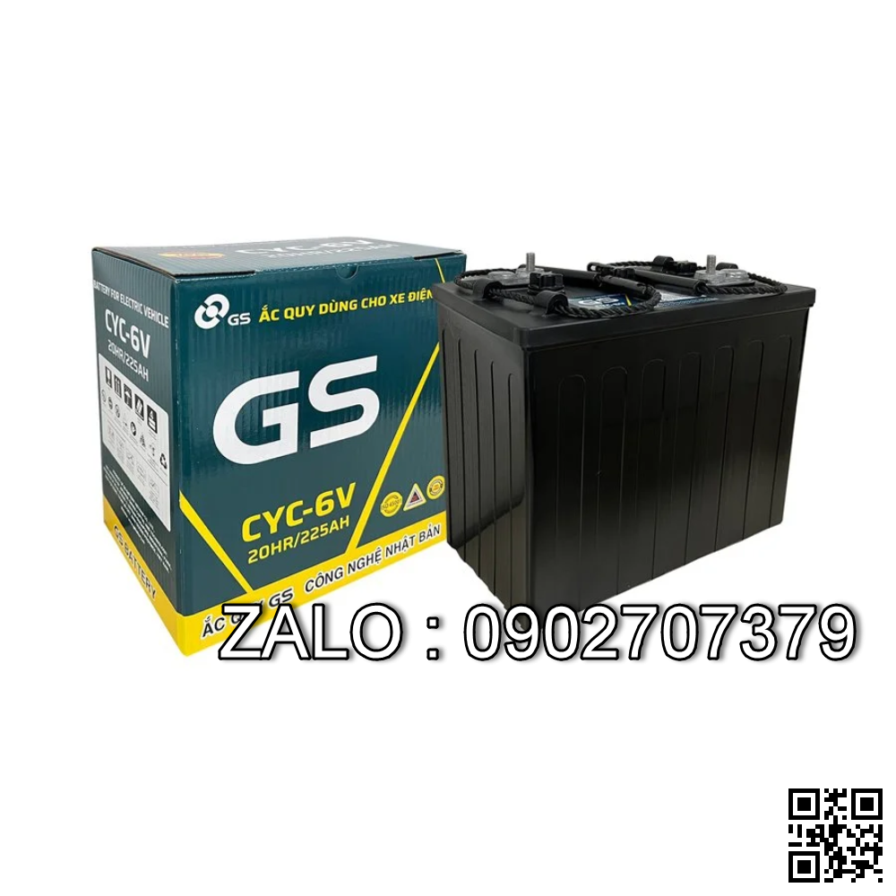 Bình 6V GC 140- 140AH264x183x269,5x297