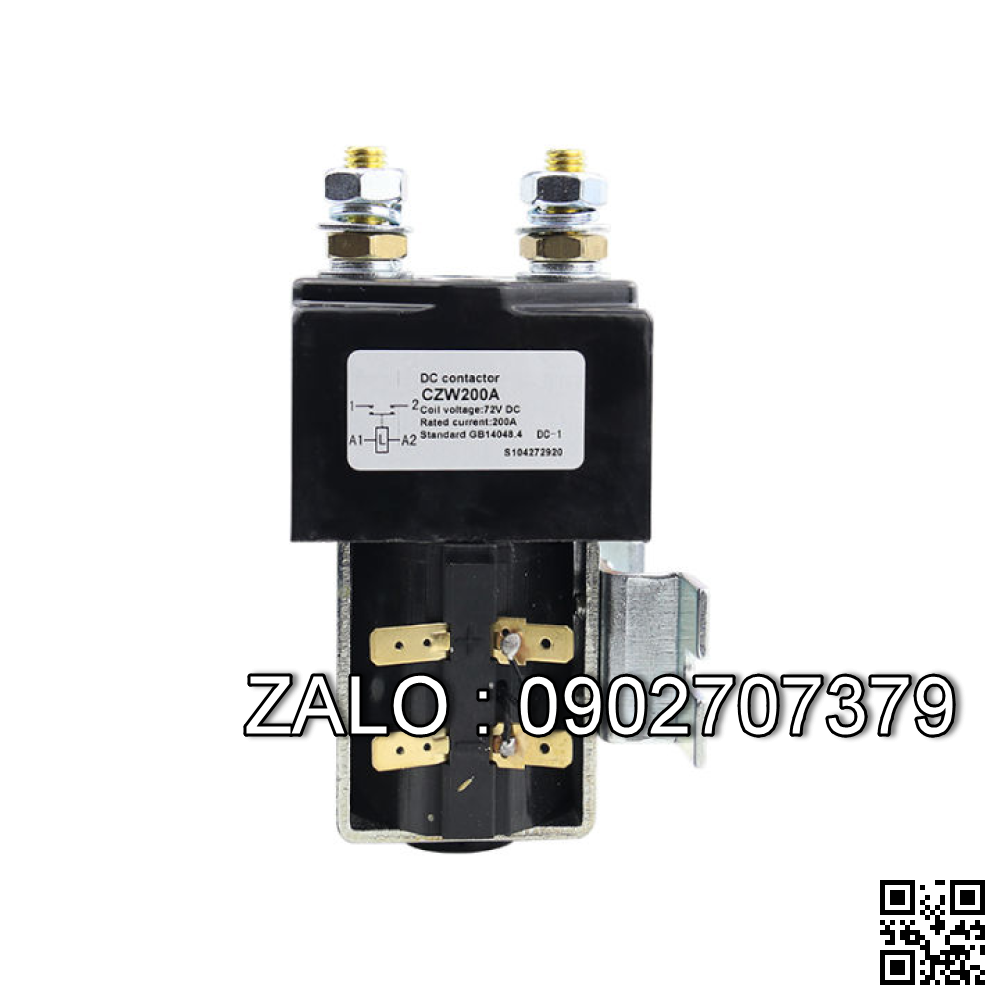 Công tactor xe nâng 24V-600A