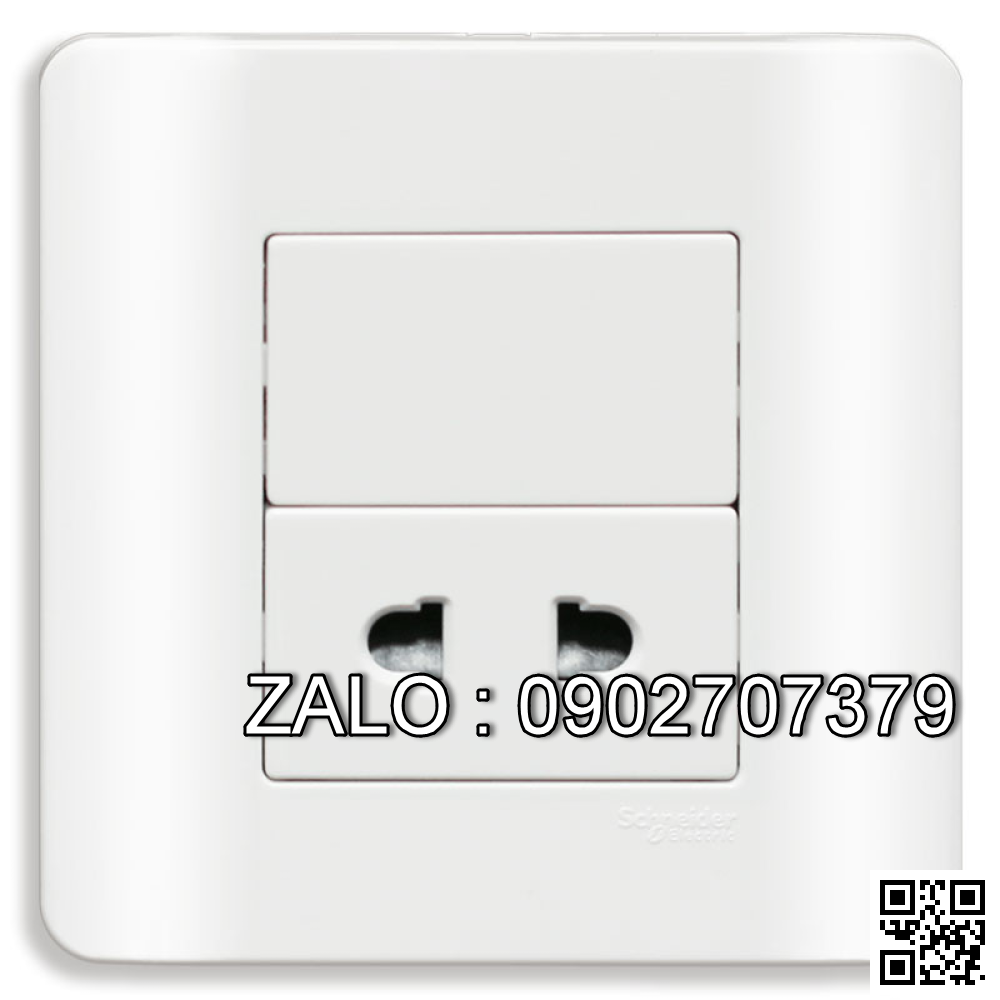 Ổ cắm đơn 2 chấu Clipsal / Schneider E84426U_G19