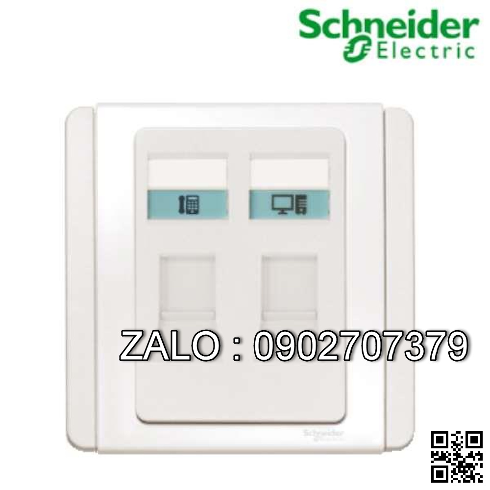 Bộ 2 ổ cắm Tivi Clipsal / Schneider E3032TV_WW_G19