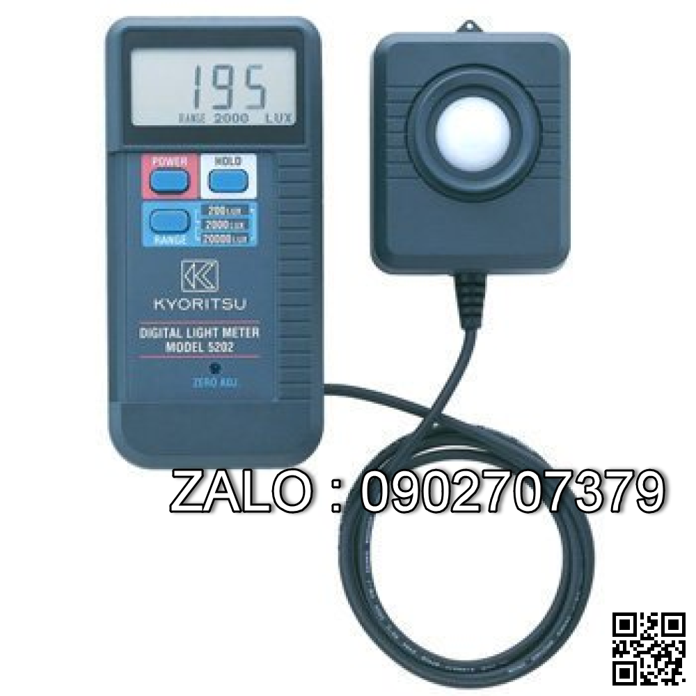 Máy Đo Cường Độ Ánh Sáng Kyoritsu 5202, K5202