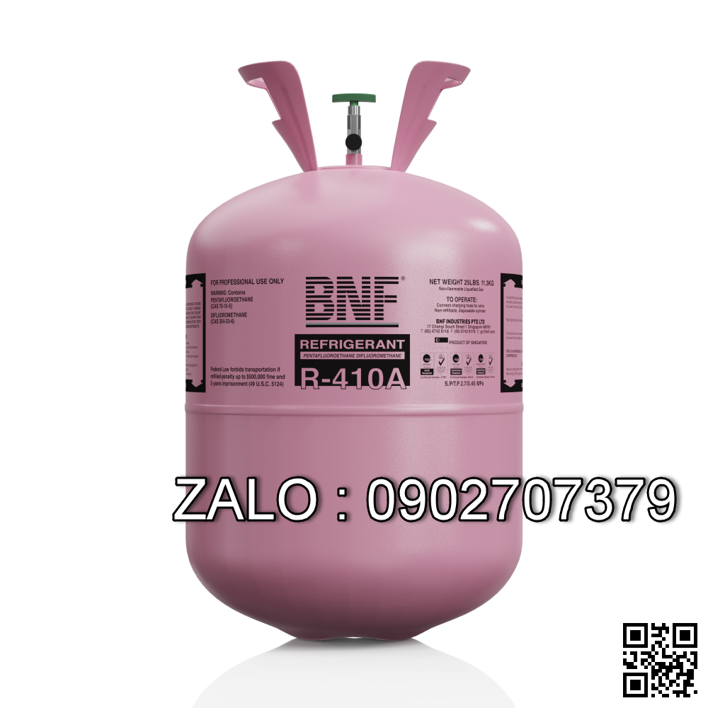 Bình gas lạnh BNF R410A