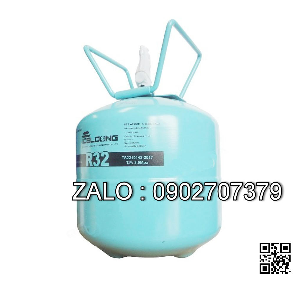 Bình gas lạnh R32 3 kg