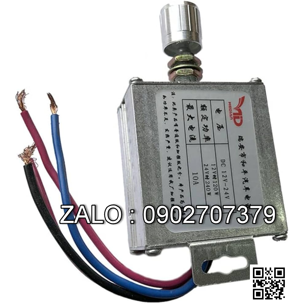12V 24V DC Motor Speed Controller Electronic Stepless Speed Regulator Switch For Car Fan Heater Control - (Color: Switch 10A)
