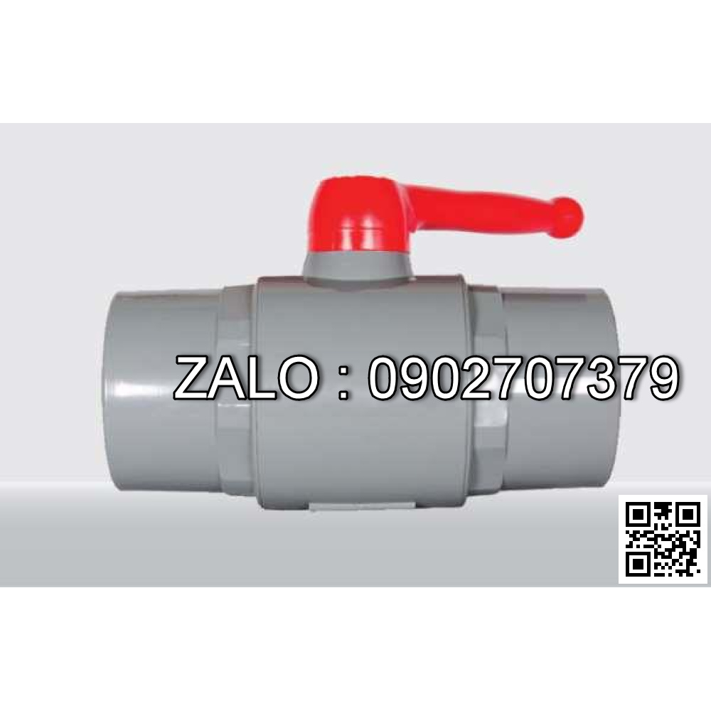 Van khóa nước nhựa tay gạt nước nhựa màu xanh 200