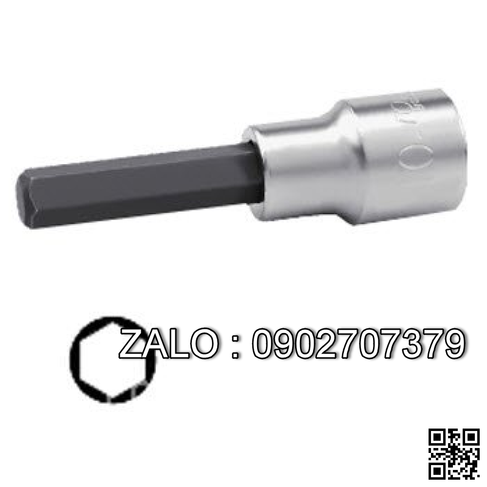 Đầu tuýp mũi lục giác(hex) TOPTUL
1/2