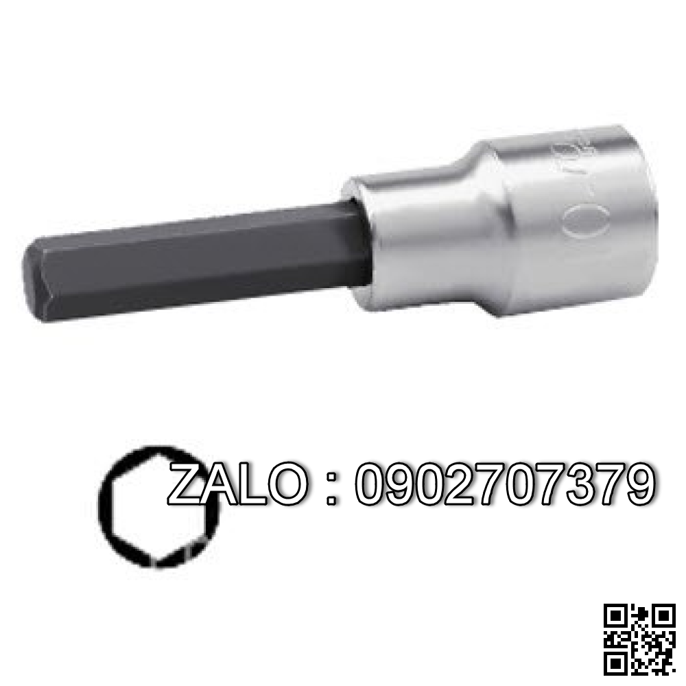 Đầu tuýp mũi lục giác(hex) TOPTUL
1/2