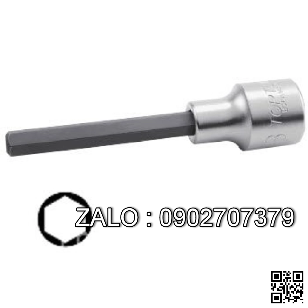 Đầu tuýp mũi lục giác(hex) TOPTUL
1/2