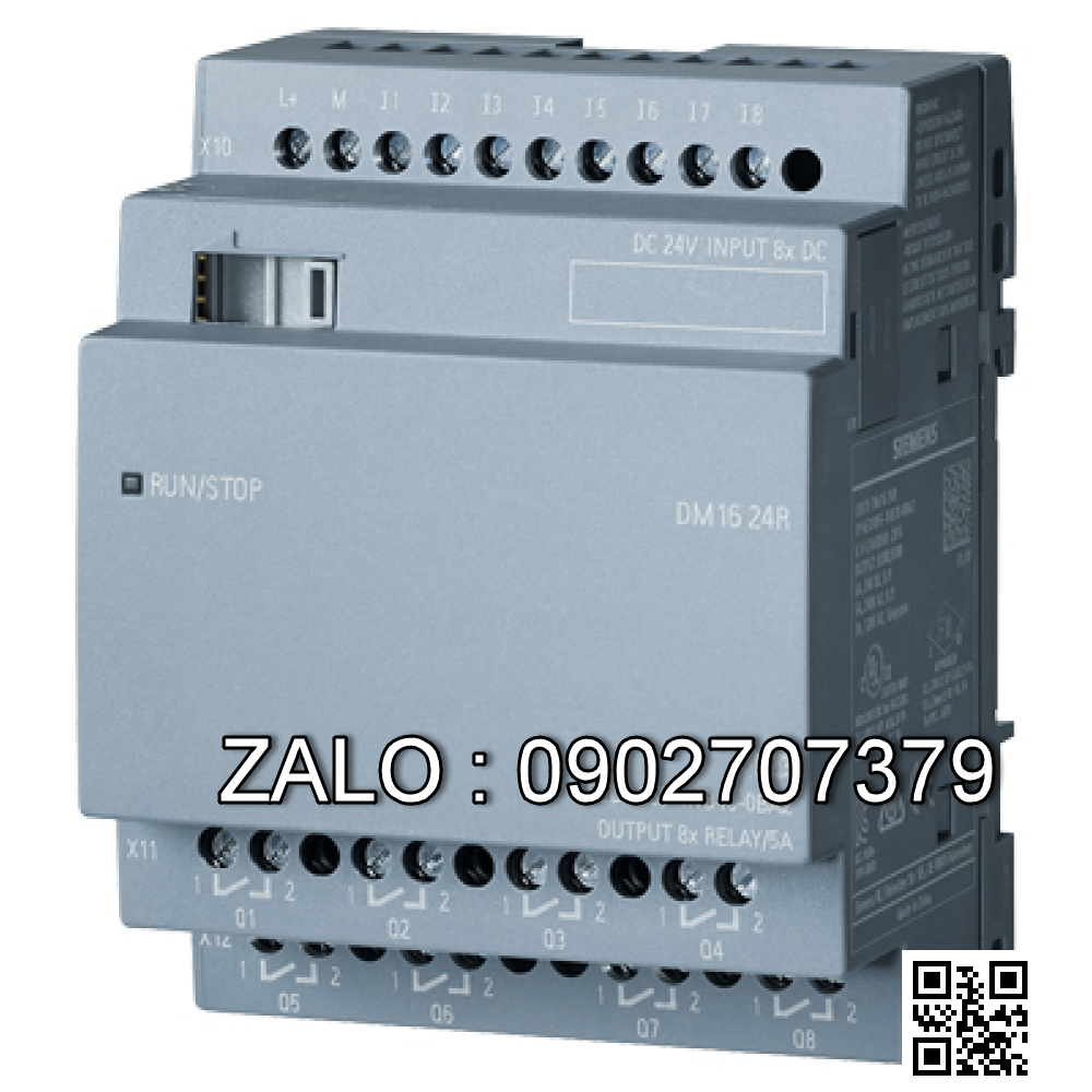 Mô đun DM16 Logo! 24C Siemens 6ED1055-1CB10-0BA0