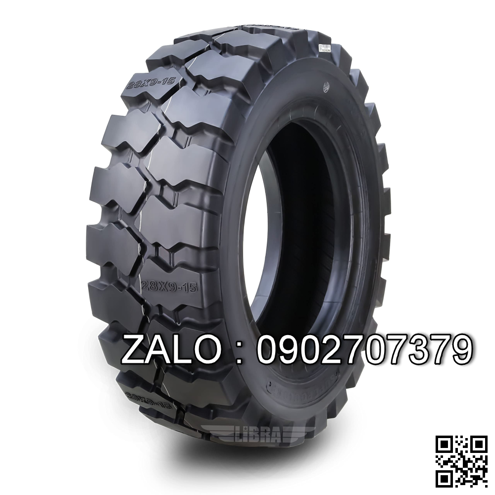 Vỏ trước xe nâng điện 8.15-15/28x9-15, P/N 11406316-00