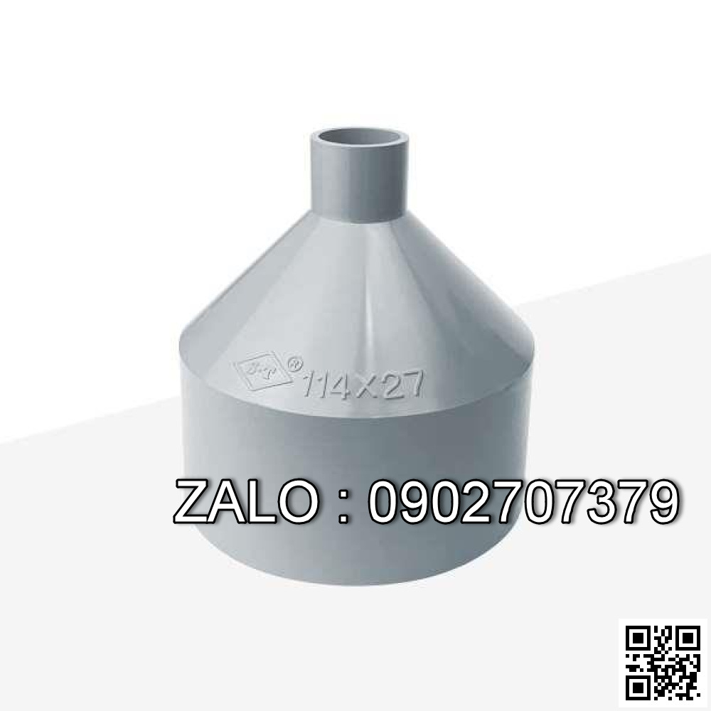 Bầu nước nhựa giảm B 140/49 Tiền Phong