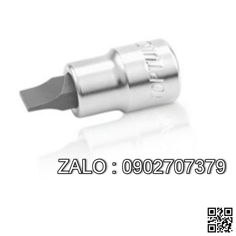 Đầu tuýp mũi 2 cạnh(slotted) TOPTUL 1/2