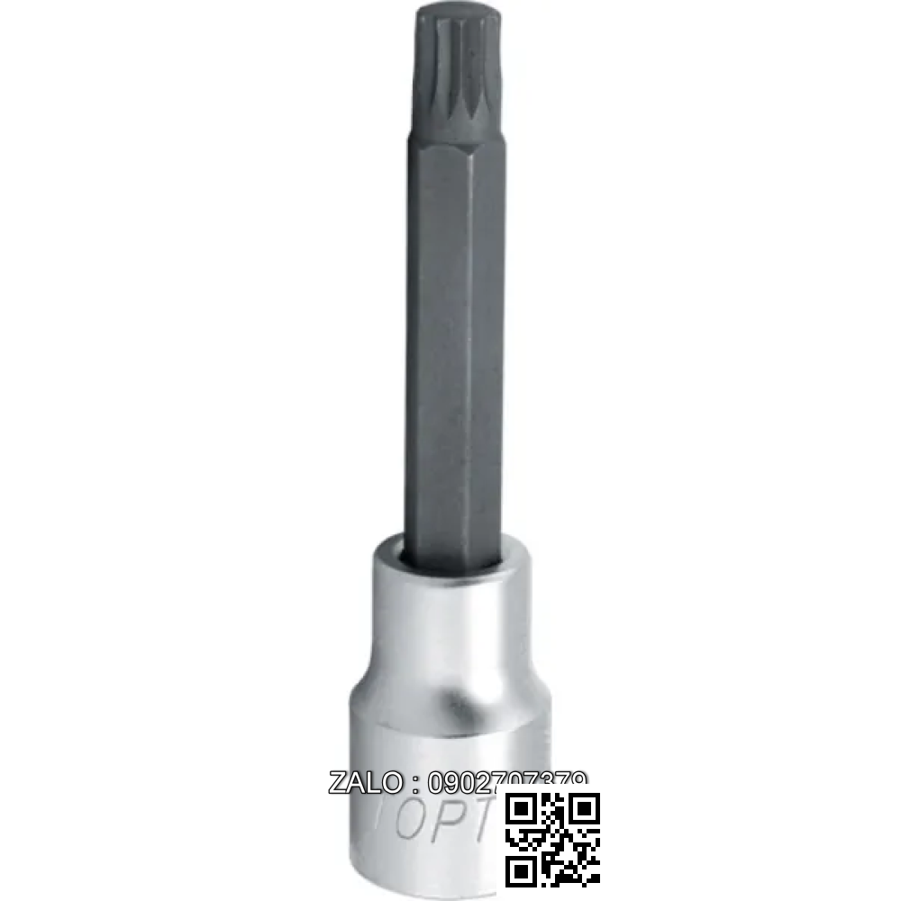 Đầu tuýp mũi bông 12 cạnh(triple square) TOPTUL 1/2