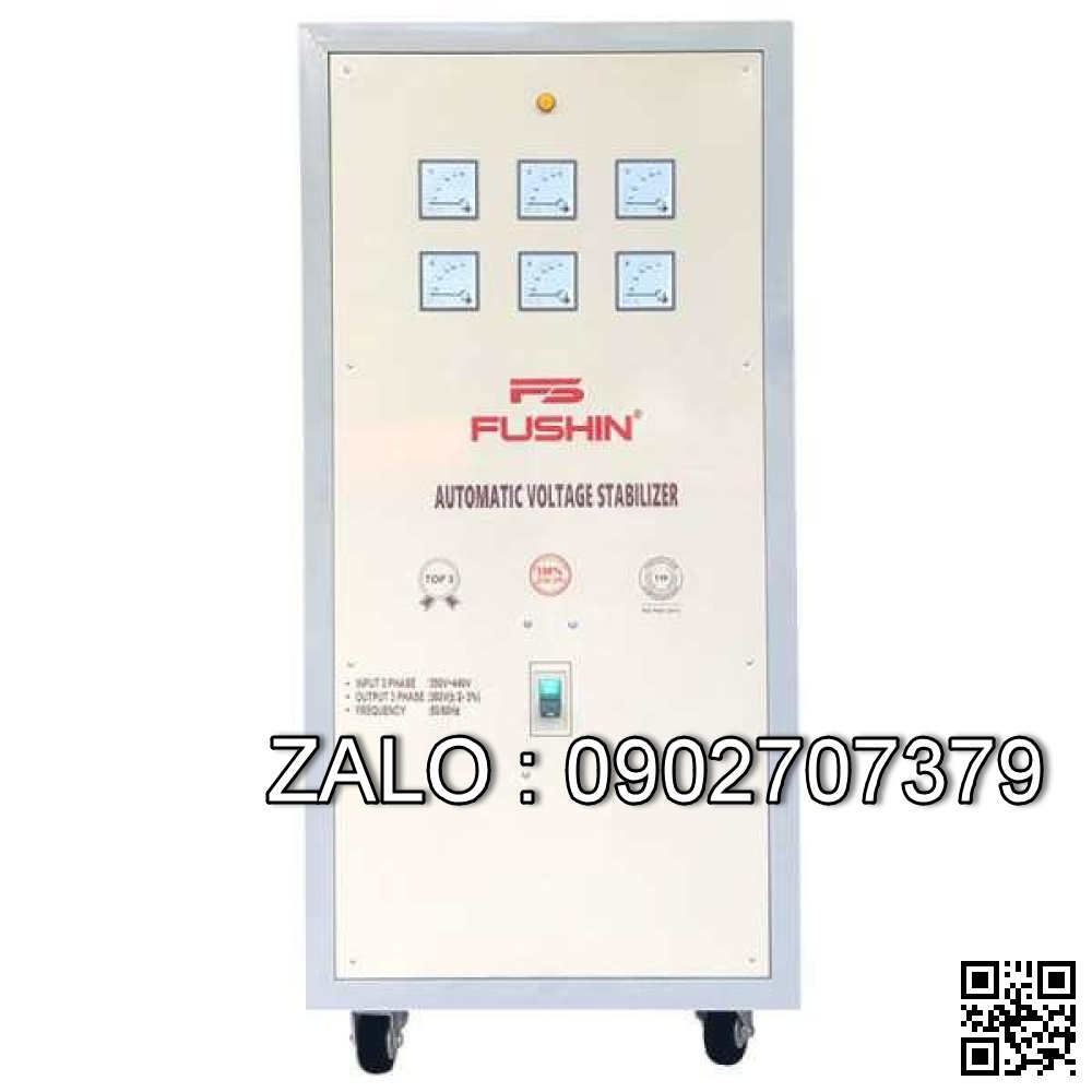 Ổn áp 3 pha 1200KVA - Nhản hiệu : Fushin dải 260V-420V - Nhản hiệu : Fushin