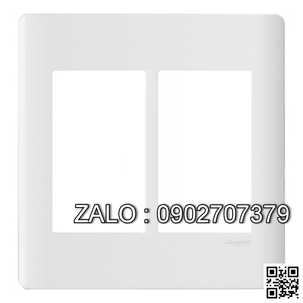 Mặt 6 thiết bị Schneider Zencelo A A84T02L_WE_G19 (Màu trắng)