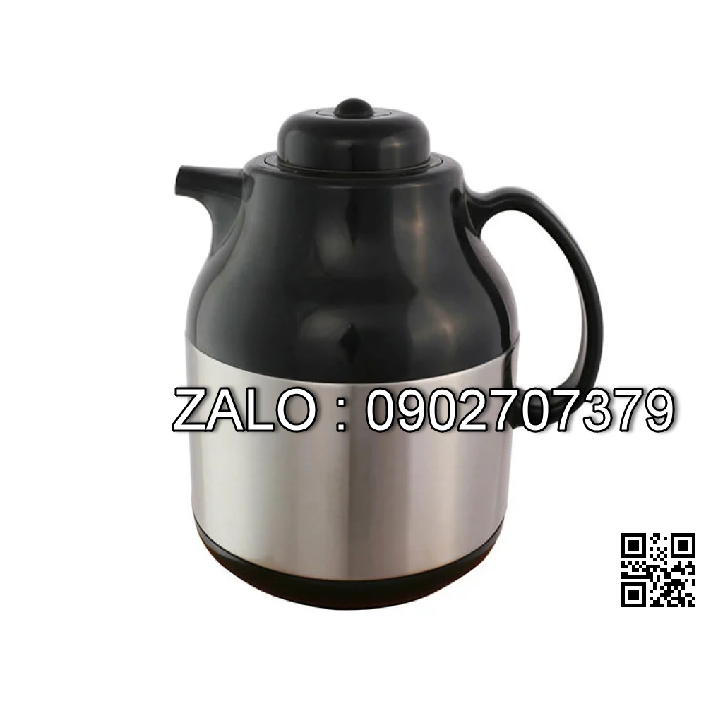 Bình Trà Giữ Nhiệt Rạng Đông Rd-1055 St1.E 1 Lít (Đen) - Bảo Hành 12 Tháng