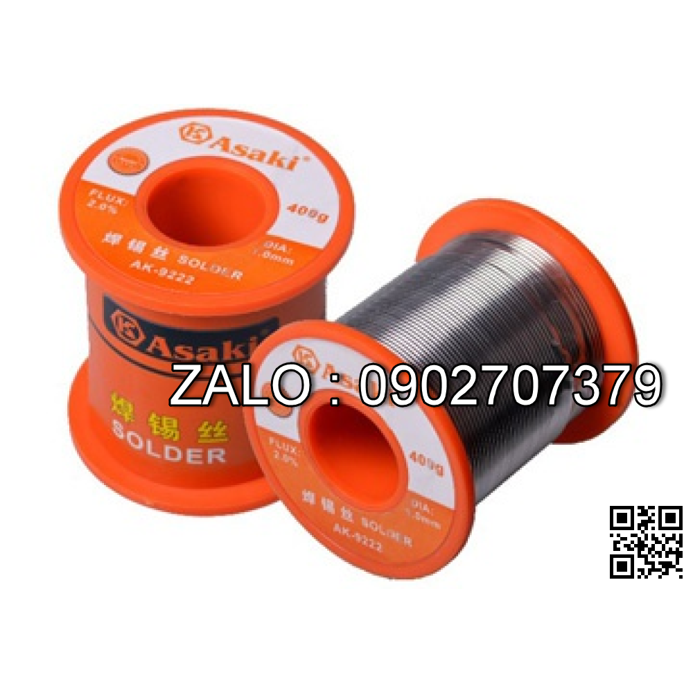 1mm Cuộn dây chì hàn 250g Asaki AK-9216