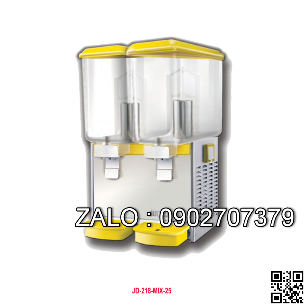 MÁY LÀM LẠNH NƯỚC TRÁI CÂY 2 X 18.9 LÍT JD 218 MIX 25