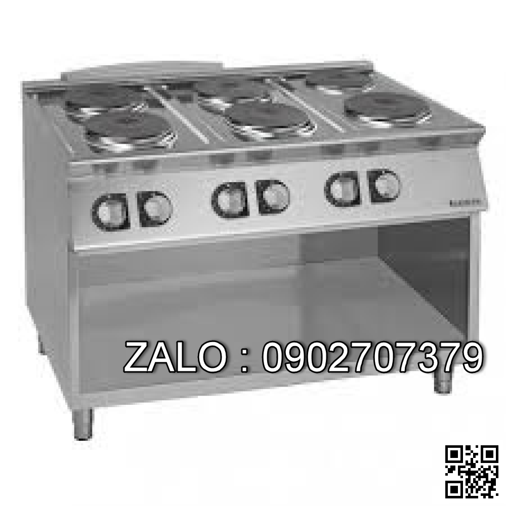 Bếp Âu 6 họng mặt tròn dùng điện Giorik CE76TG