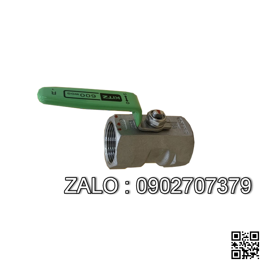 Van khóa Inox tay gạt Inox màu xanh 200
