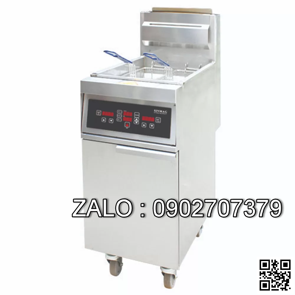 Bếp chiên nhúng dùng gar Sinmag SFF-25G