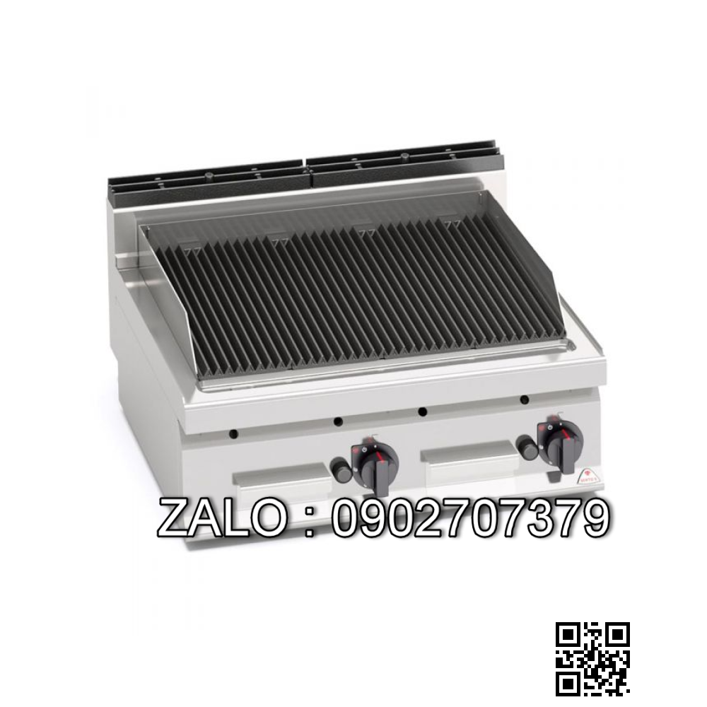 Bếp nướng rãnh Berto's PLG80BE