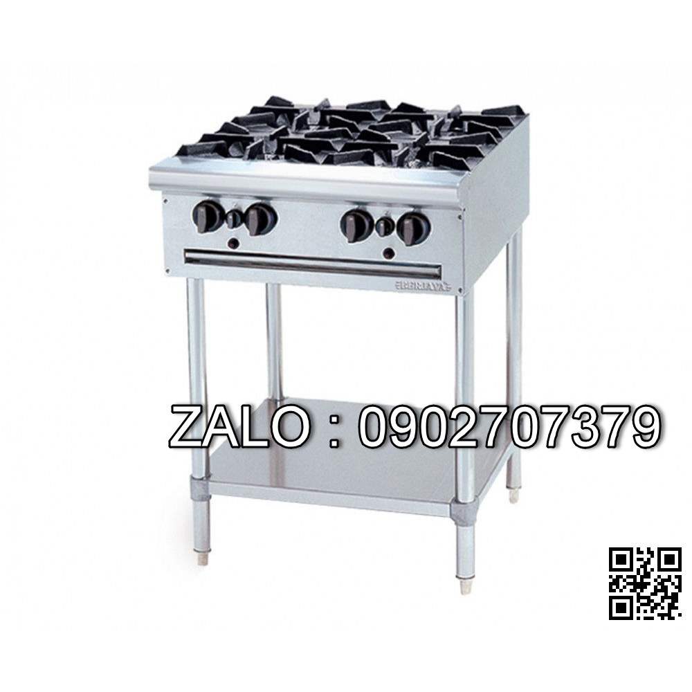 Bếp âu 4 họng,6 họng có chân đứng