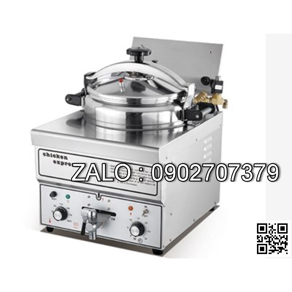 Nồi áp suất chiên điện công nghiệp 16L,20L HEG-16