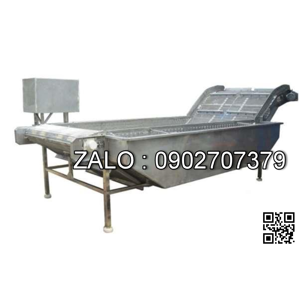 Máy rửa cá dạng nằm