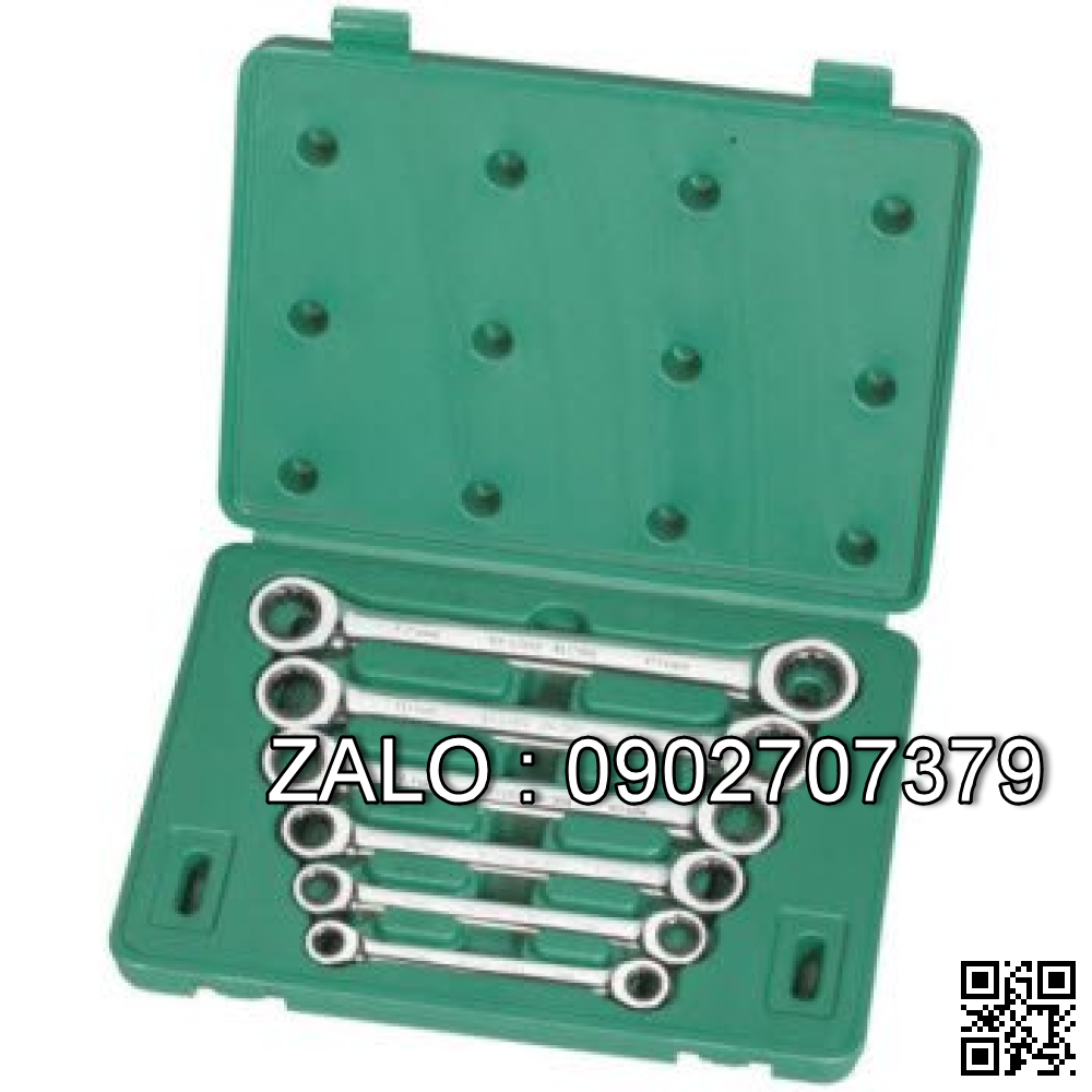 Bộ cờ lê 2 đầu vòng Sata 6 chi tiết 8-24mm
09046