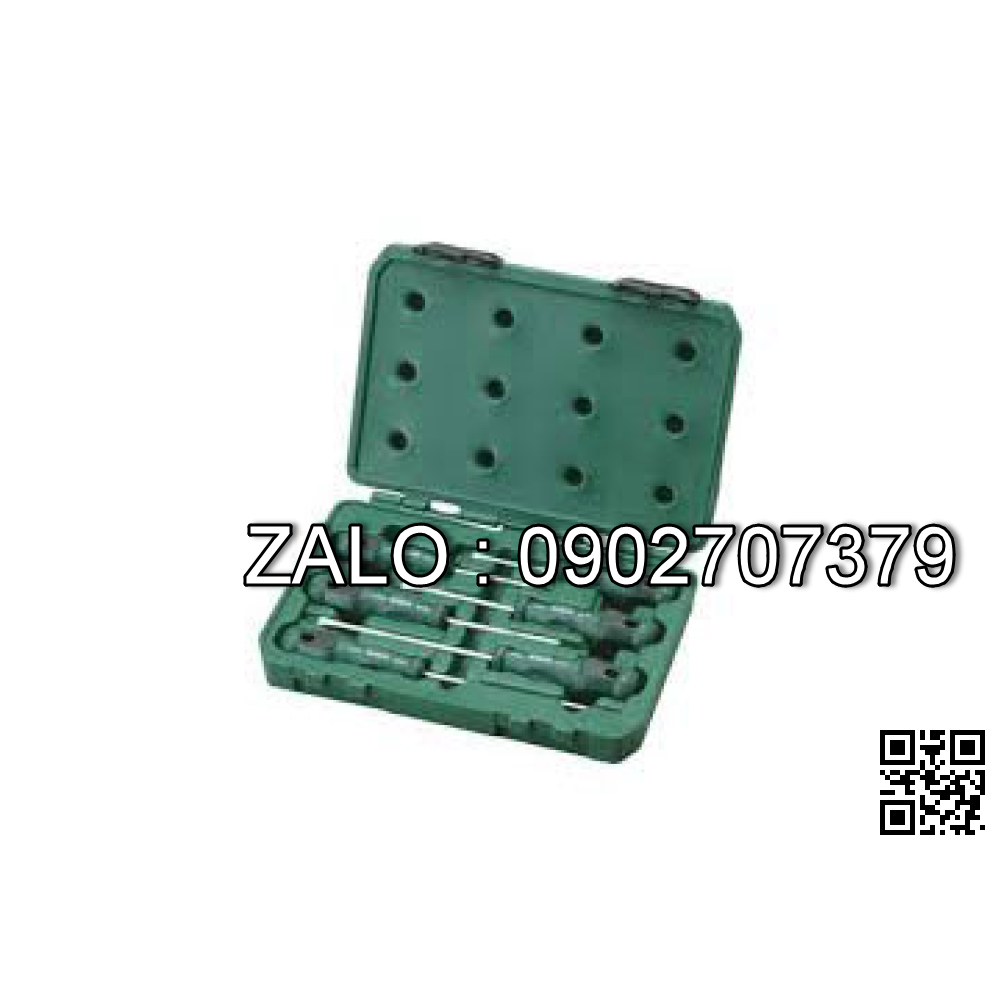 Bộ tuốc nơ vít Sata 2 cạnh & 4 cạnh 6 chi tiết T-
Series 09309