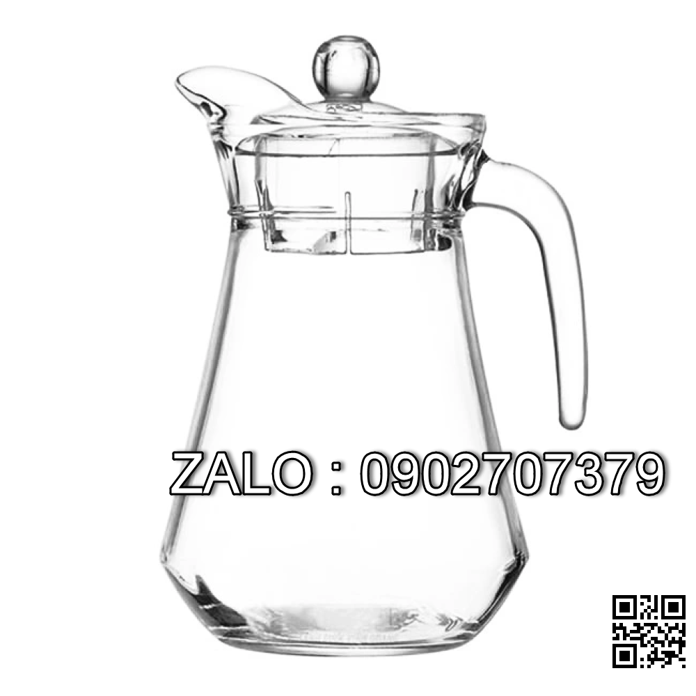 Bình nước thủy tinh 1.3L