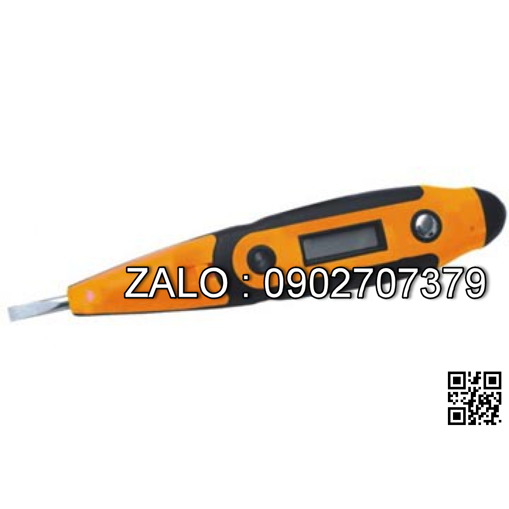 Bút thử điện hiển thị số Asaki 12- 220VAC&DC 1 nút điều chỉnh AK-9058