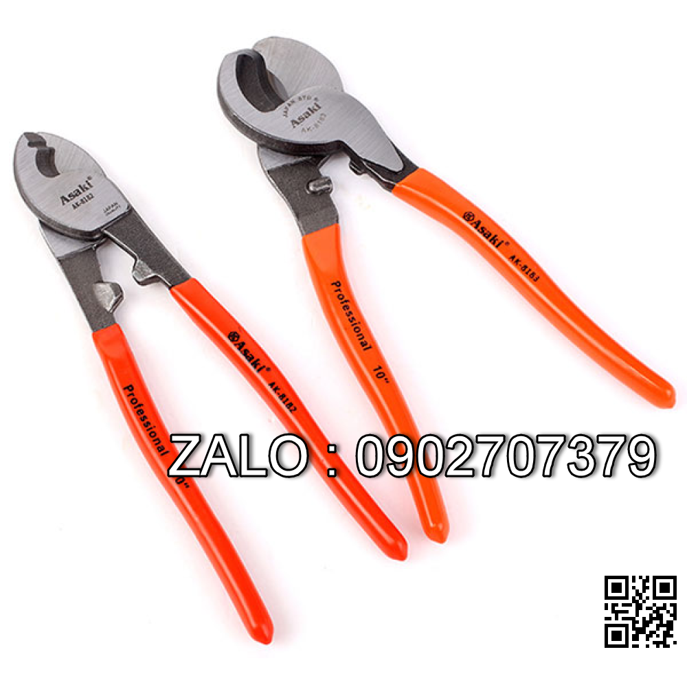 Kìm cắt cáp điện đầu nhỏ Asaki
8/200mm AK-8181