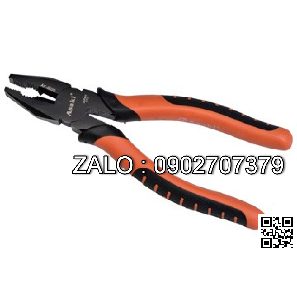 Kìm răng cán dày(chống trơn) kiểu Mỹ
Asaki 7/180mm AK-8034