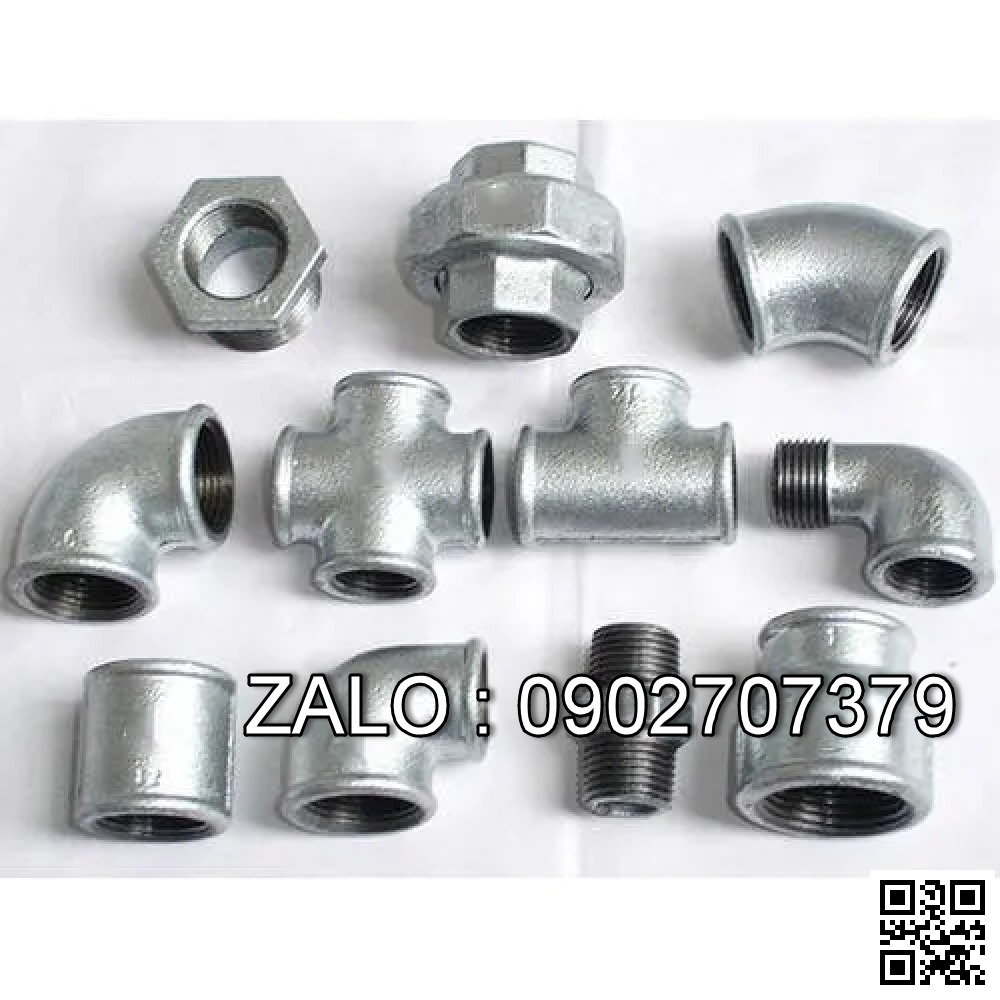 Nối nước thép đen RT90