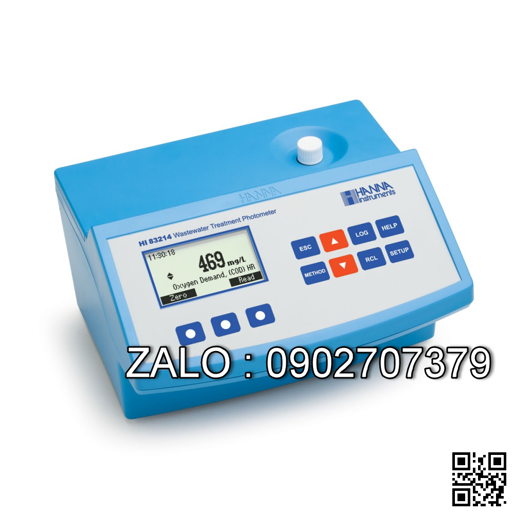 Máy đo COD và đa chỉ tiêu nước HANNA HI 83214
