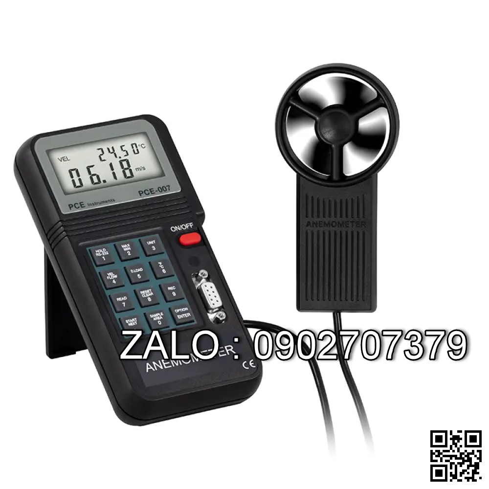 Máy đo tốc độ gió PCE-007
