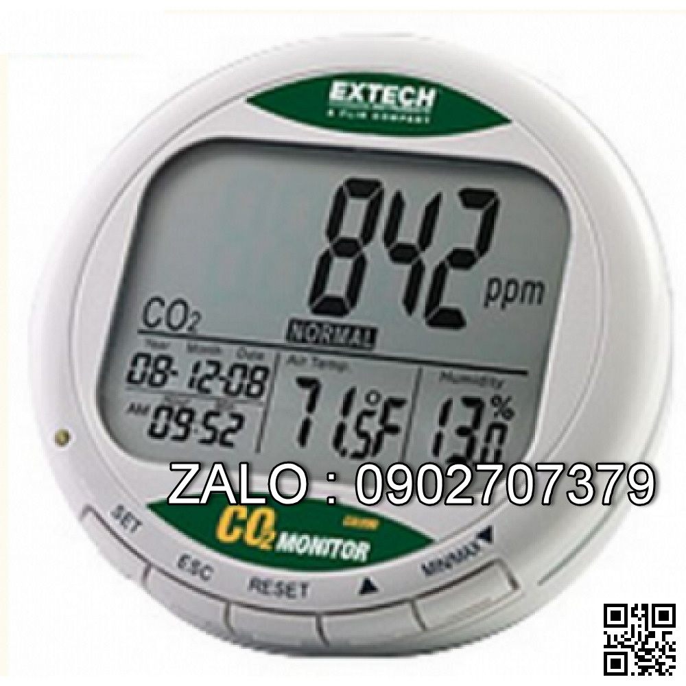 Máy đo khí CO2 nhiệt độ và độ ẩm Extech CO200