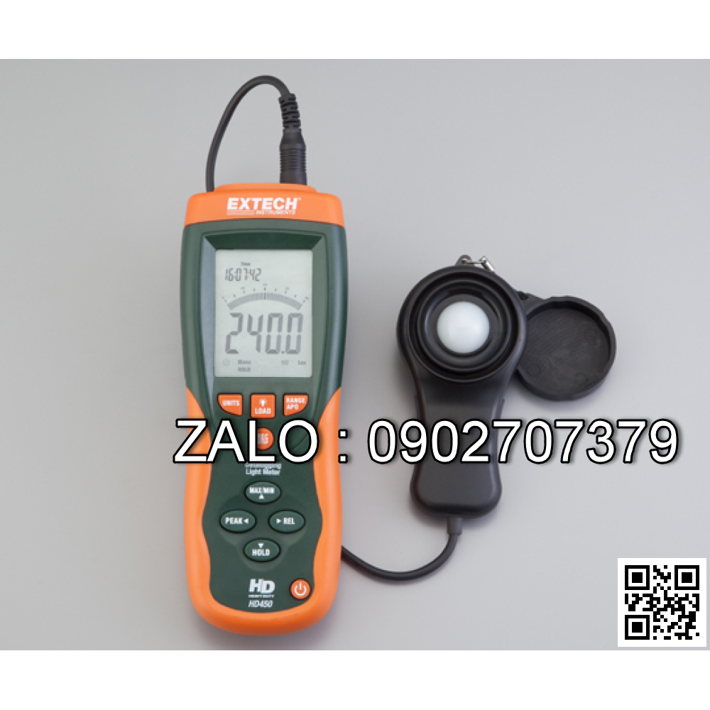 Máy đo cường độ ánh sáng Extech HD450