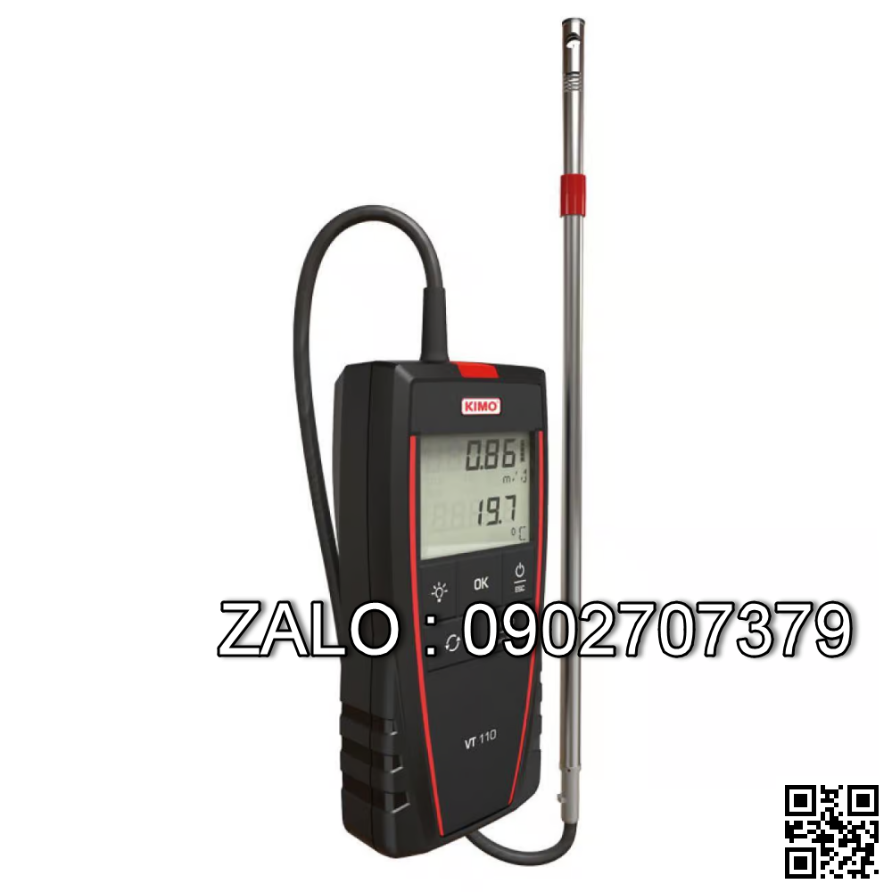 Máy đo tốc độ gió Kimo VT110